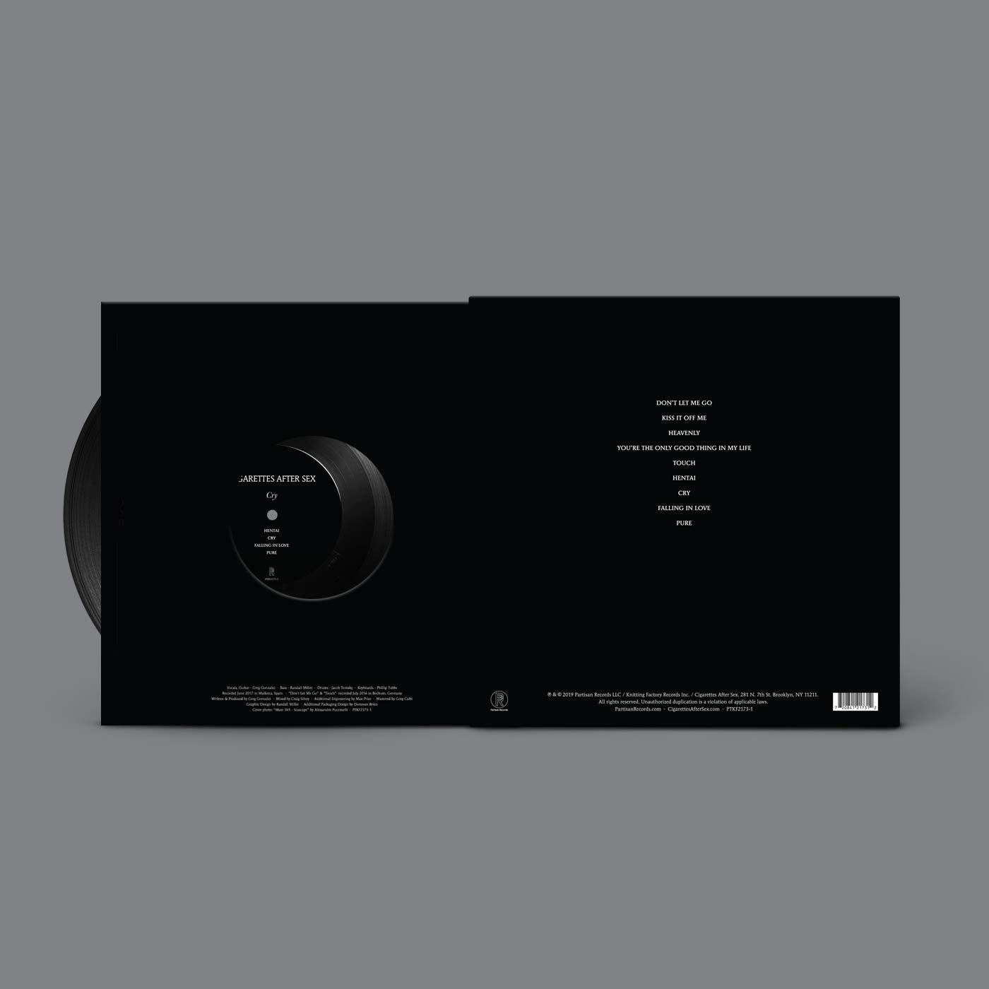 Cry Vinyl - Cigarettes After Sex